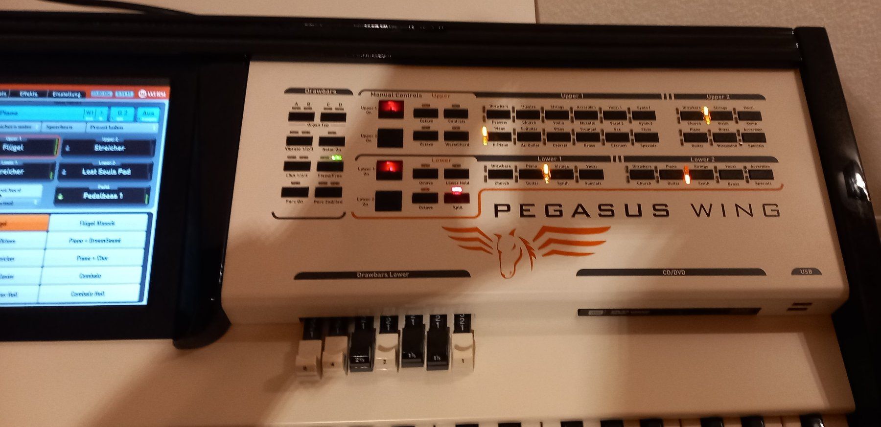 Strumenti musicali: Wersi Pegasus Wing Prof Workstation / Keyboard 76-Tasten – Usato da Schänis venduto da livo56 3