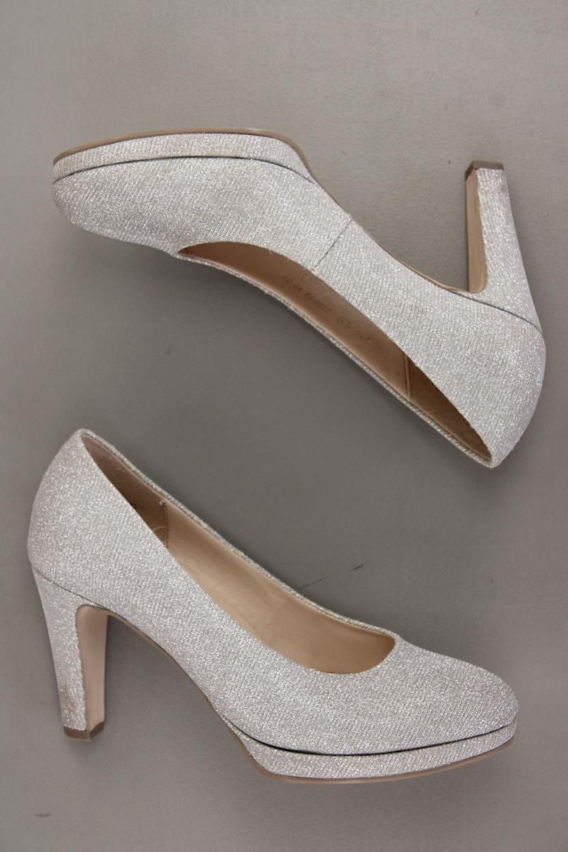 Damenschuhe: Gabor Pumps Gr. 37 silber – Gebraucht aus Neustadt an der Waldnaab von SecondLifeFashion 1