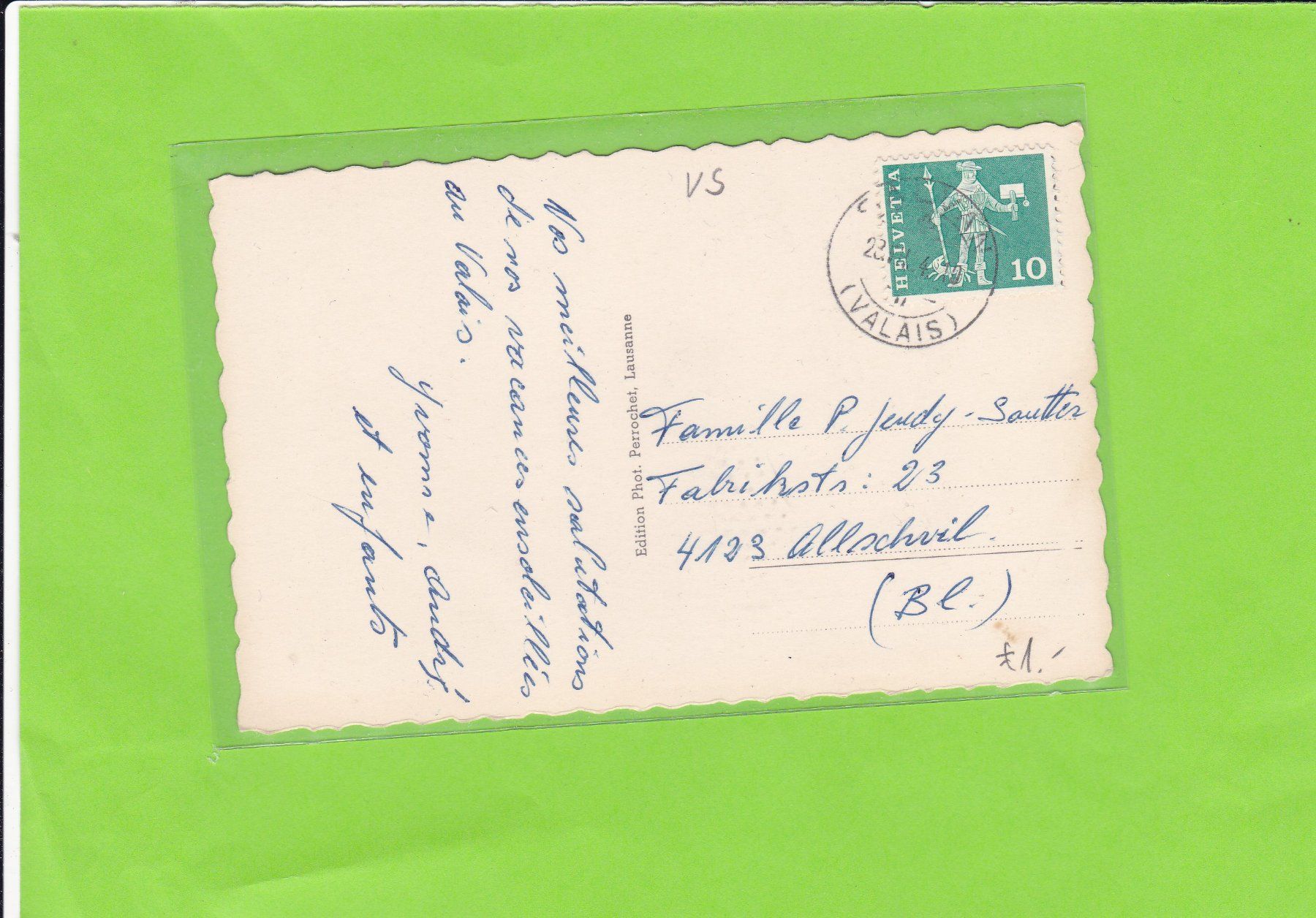 Cartes postales: Salvan – D'occasion à St. Peterzell par neckertal 1