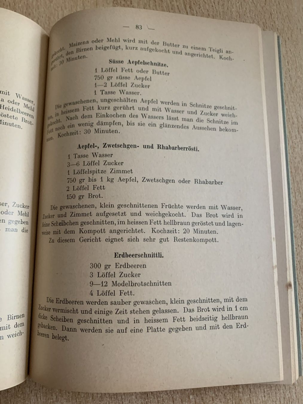 Bücher: Antikes Berner Kochbuch 1939 – Gebraucht aus Reinach BL von con_ync2 5