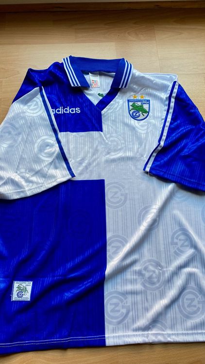 GC GCZ Grasshoppers Zürich Vintage Trikot 1997/98 Leukerbad