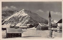 Mittelberg mit Widderstein, gelaufen 1932