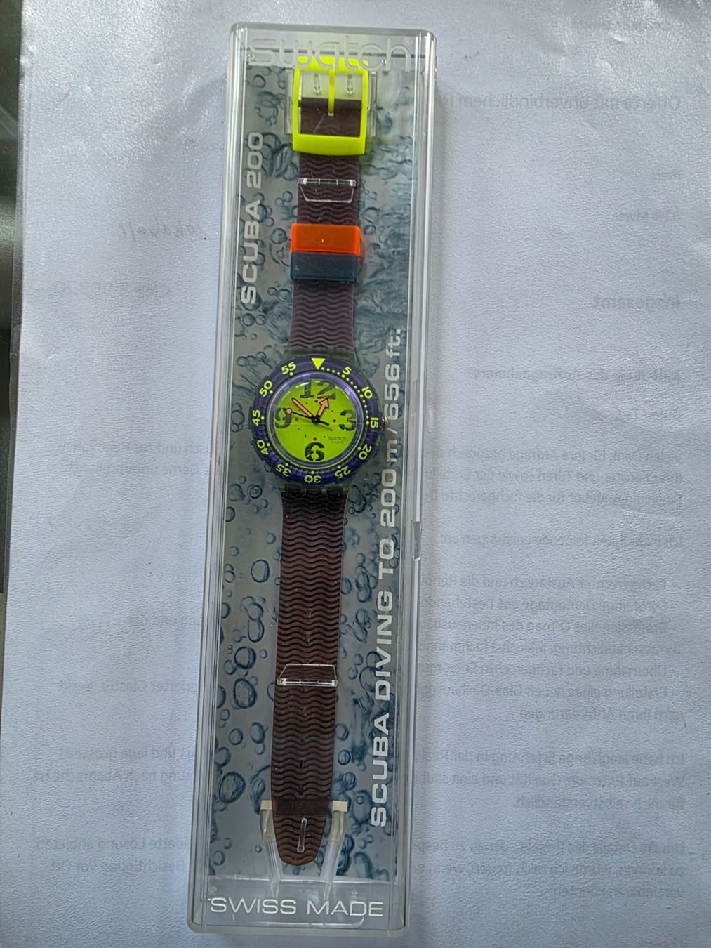 Swatch Uhren: Swatch Uhren – Neu und originalverpackt aus Zürich von adriben