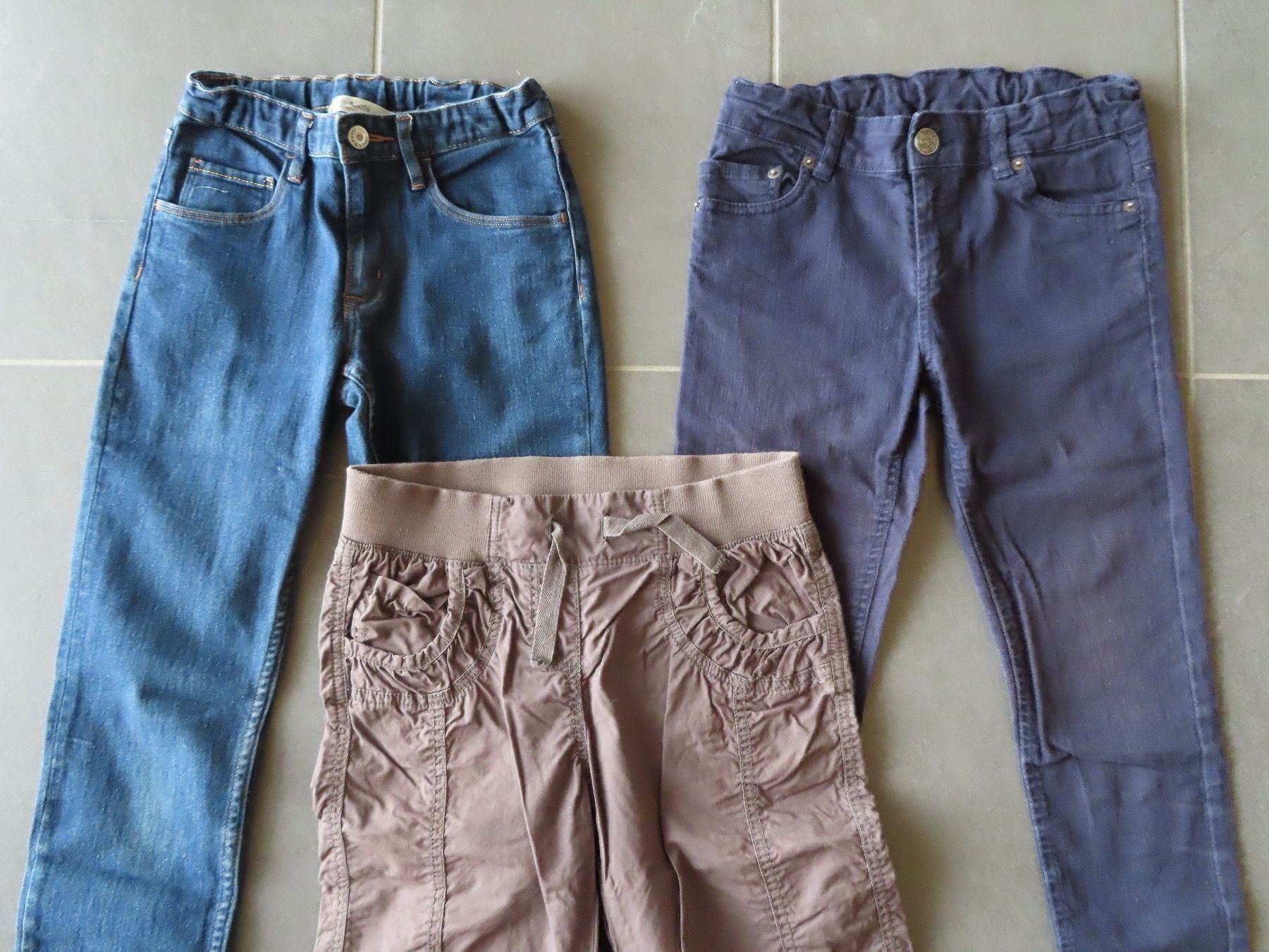 C&A Pantaloni: schönes Hosen-Set Gr.152 H&M/C&A – Usato da Wallenried venduto da Asyano 2