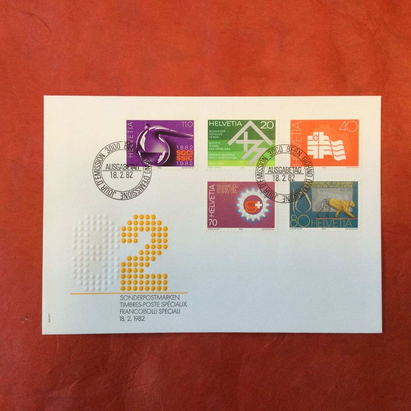 Tutti i francobolli: 1982 FDC Werbemarken I – Usato da S. Pietro venduto da bro_jjl9