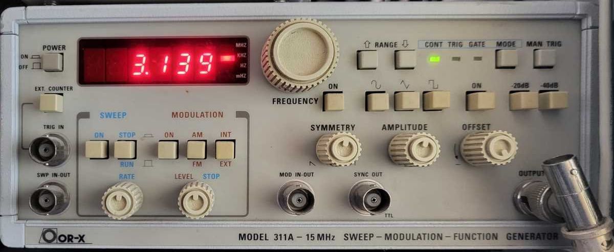 Misurare: Funktionsgenerator OR-X 311A – Usato da Oberrieden venduto da Webzone
