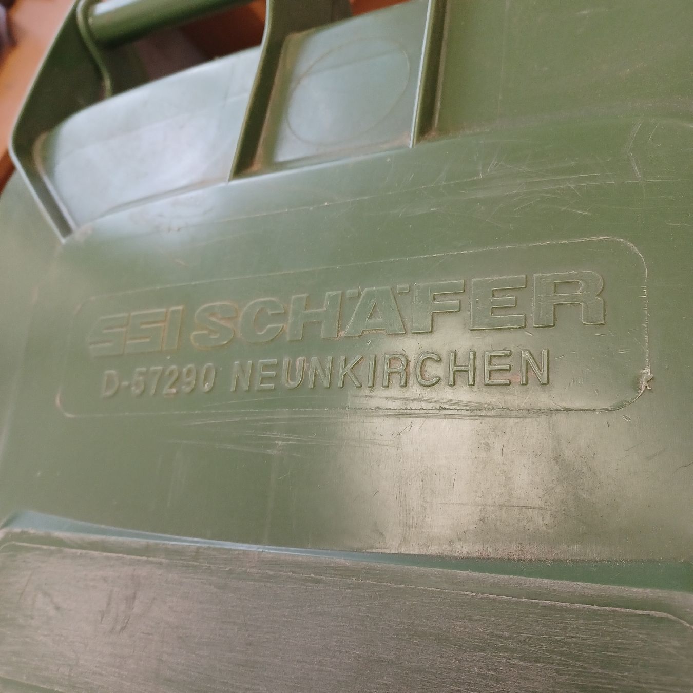 Baucontainer: Grüntonne mit Rädern, Openair Tonne – Gebraucht aus Waldkirch von Fantasia-101 4