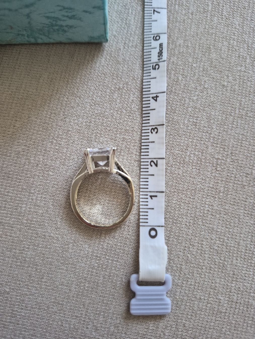 Anelli: bague argentée avec diamant – Usato da Villars-sur-Glâne venduto da dia_2q2l 2