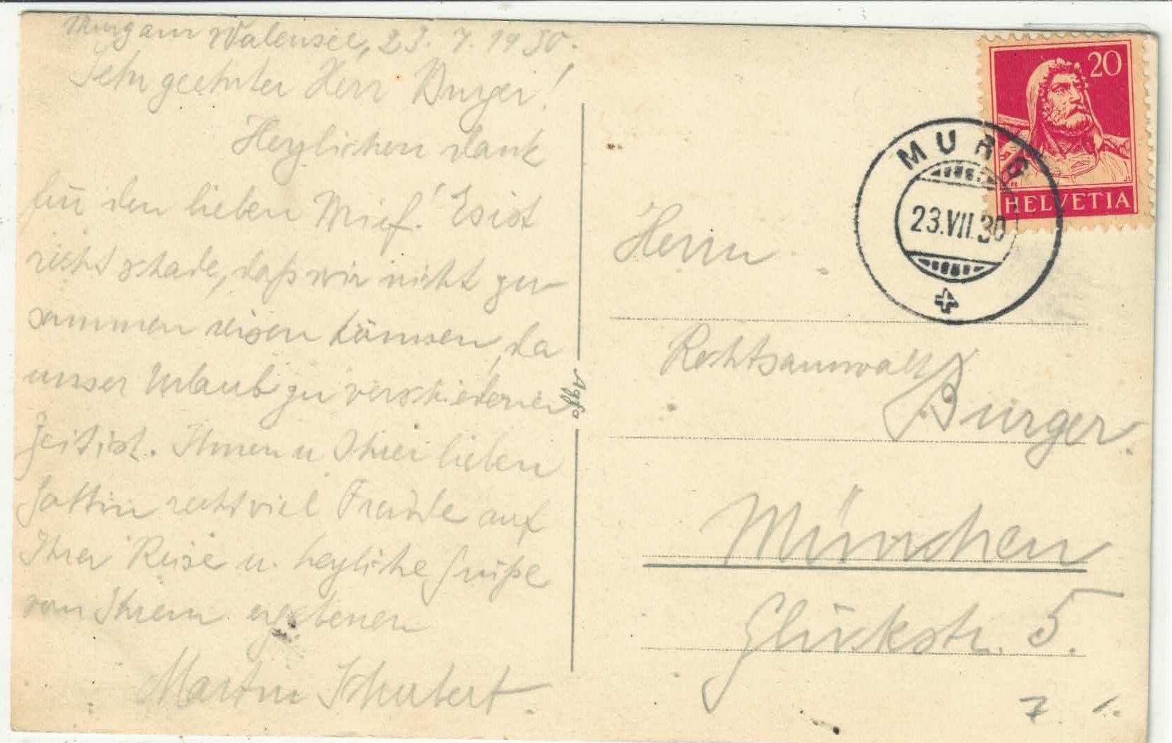 Cartoline postali: Murg - Dorfansicht – Usato da Ettingen venduto da Kartenplanet 1