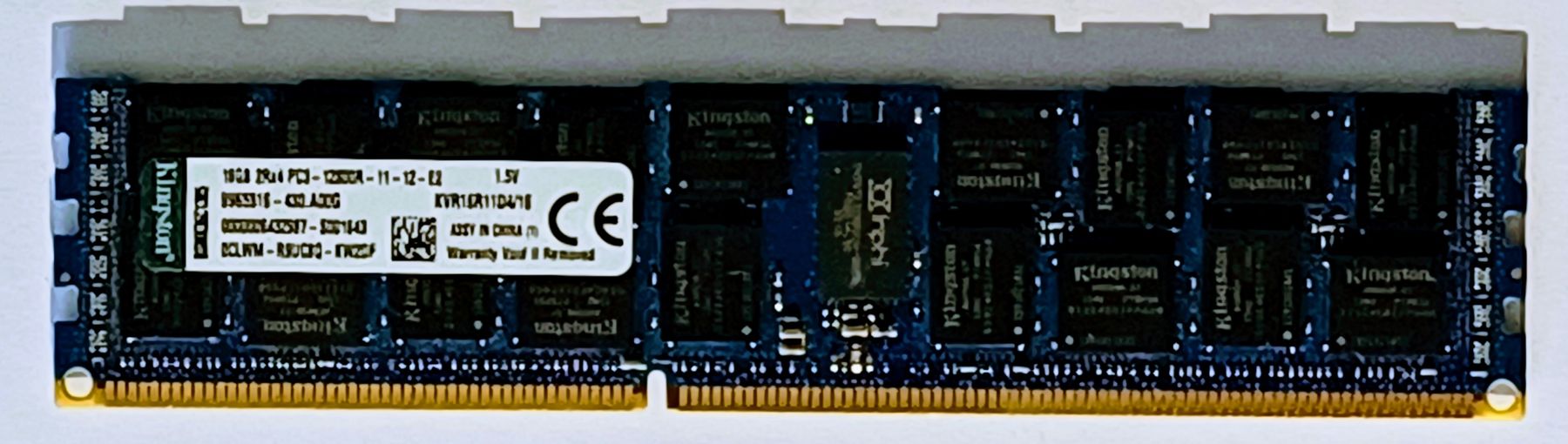 Kingston Memoria / RAM: Kingston 16GB DDR3-1600 REG ECC Server RAM – Usato da Zürich venduto da Sashaaa