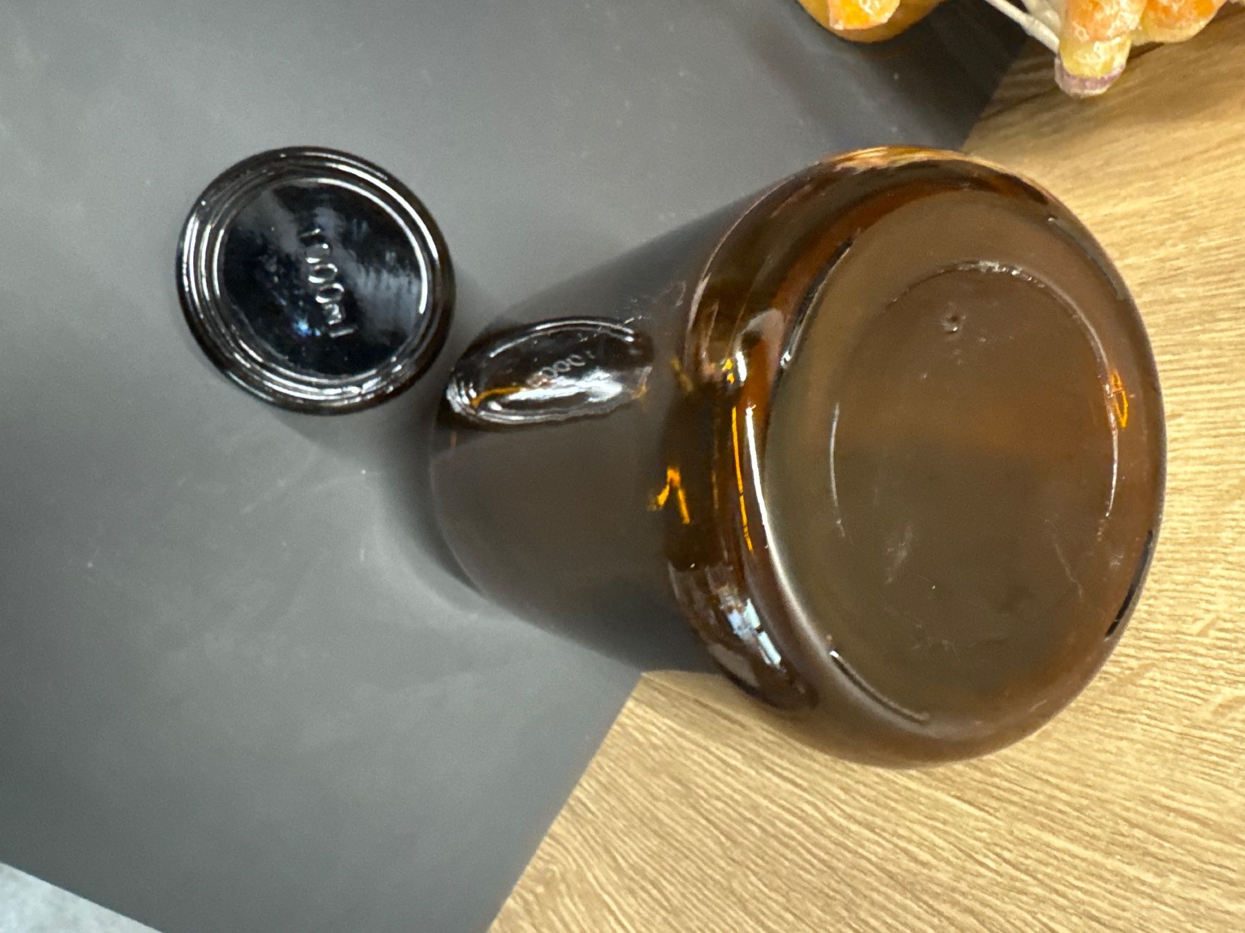 Laborzubehör: Ancienne bouteille pharmacie brune 1000 ml – Gebraucht aus Lajoux JU von Briard0 3