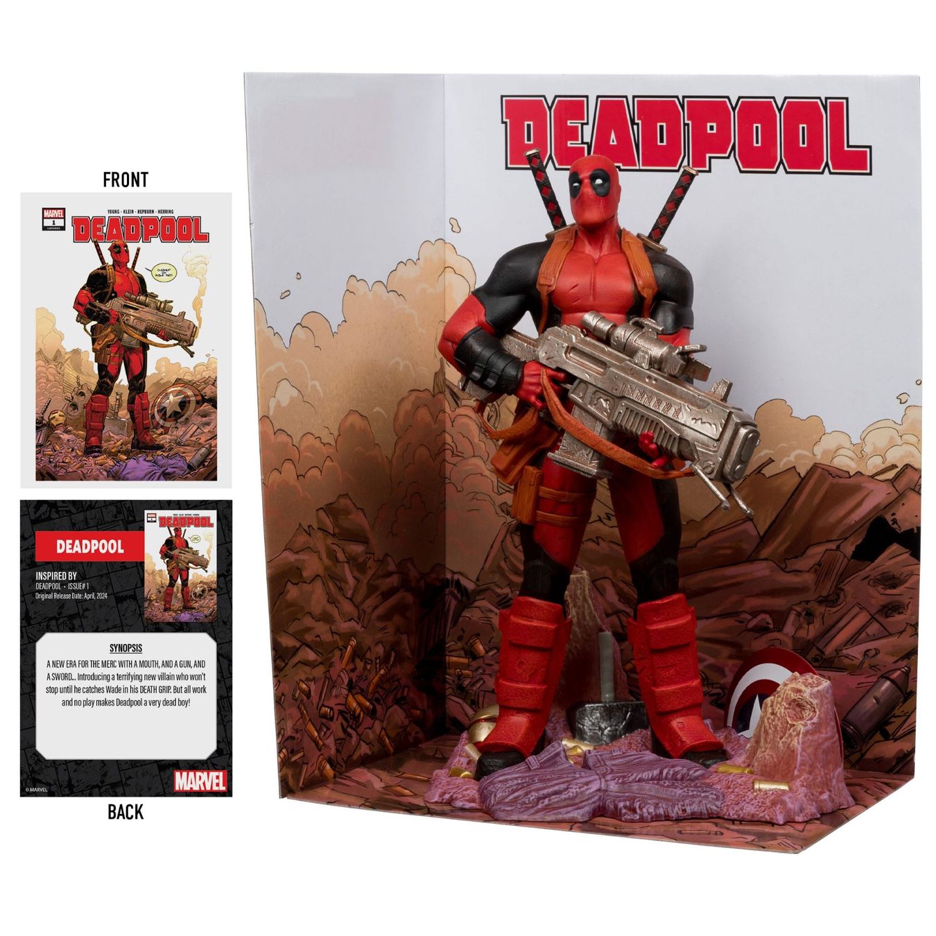 Statuette: Marvel Collection 1/6 Deadpool (Deadpool #1) 27 cm – Nuovo e nell'imballaggio originale da St-Imier venduto da ATTAKSHOP 2