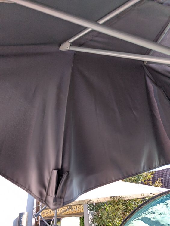 Riesen Sonnenschirm zum kurbeln Kaufen auf Ricardo