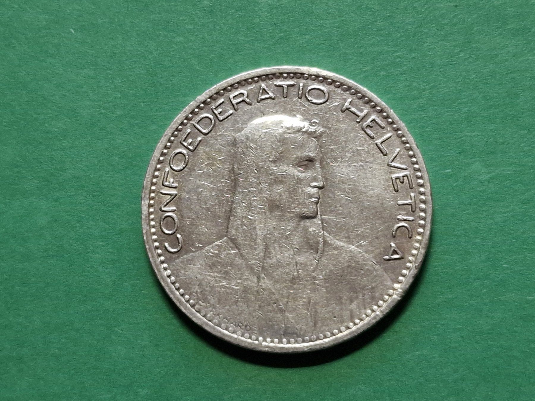 Toutes les monnaies: 5-Franken 1923 silber. – D'occasion à Zürich par Moreira01 1