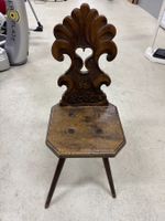 Louis XIII Scabelle Chair - Antique Decor