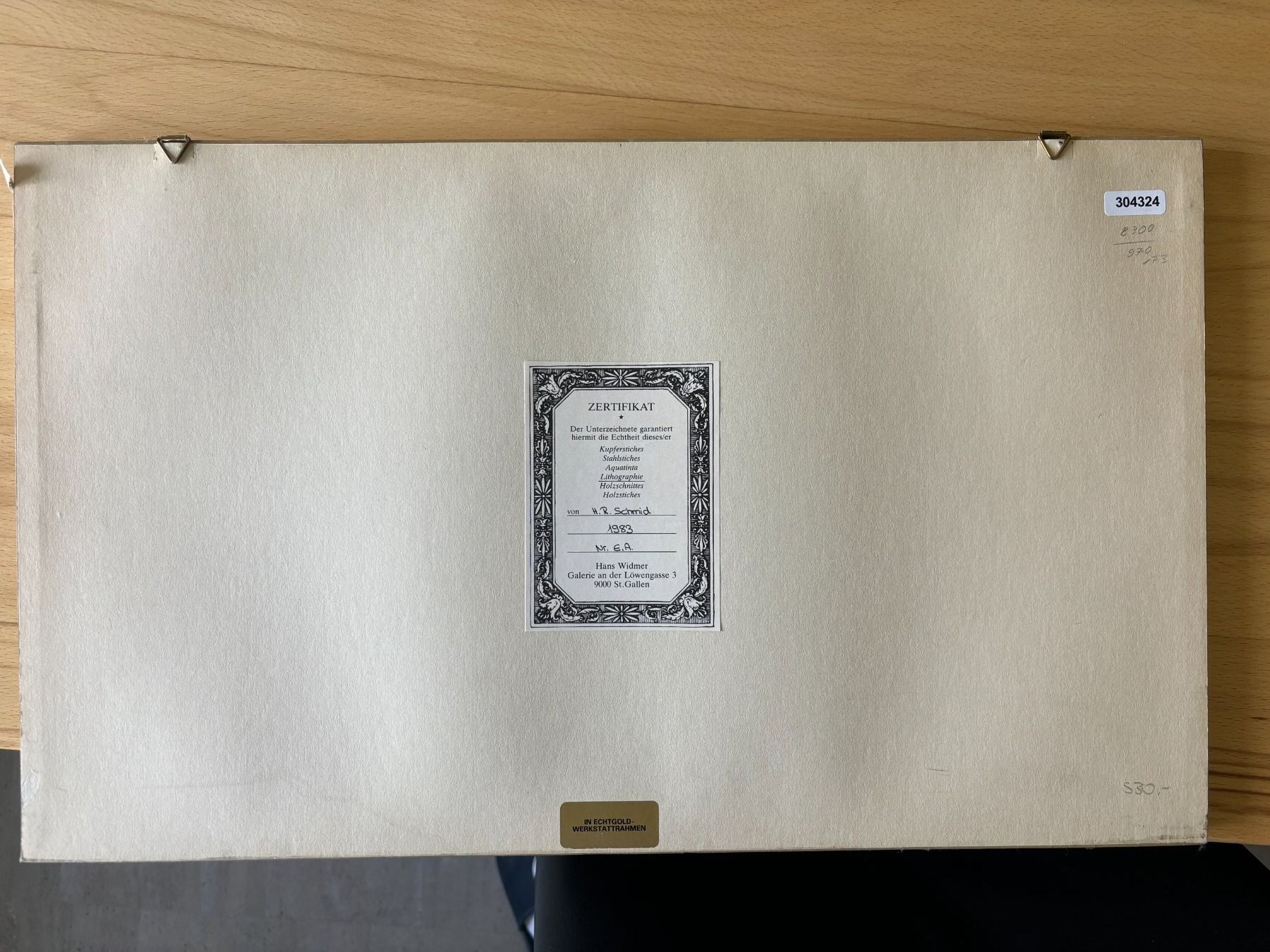 Grafiken & Lithographien: Bad Ragaz – Gebraucht aus Ruggell von spalkur42 3