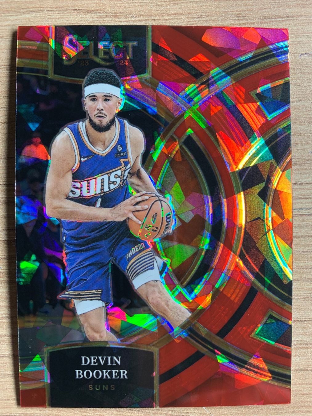 Karten: NBA Devin Booker RED ICE Premier Select 23/24 – Gebraucht aus Netstal von Clutch79Cardz