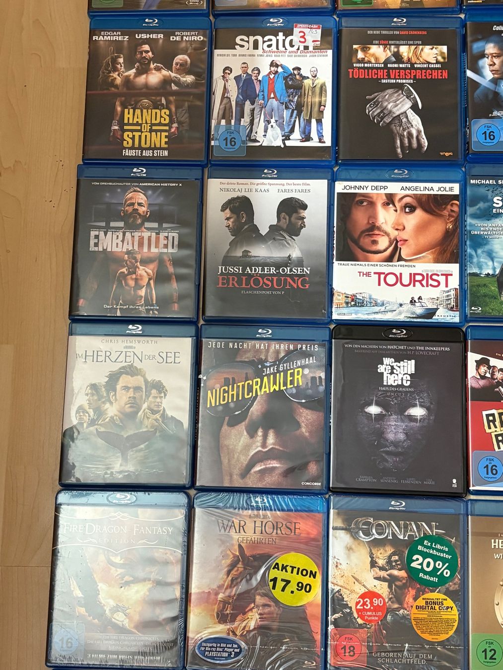Tutti i DVDs: Blu-Ray 60 Stk. – Usato da Rümligen venduto da Sibill 3
