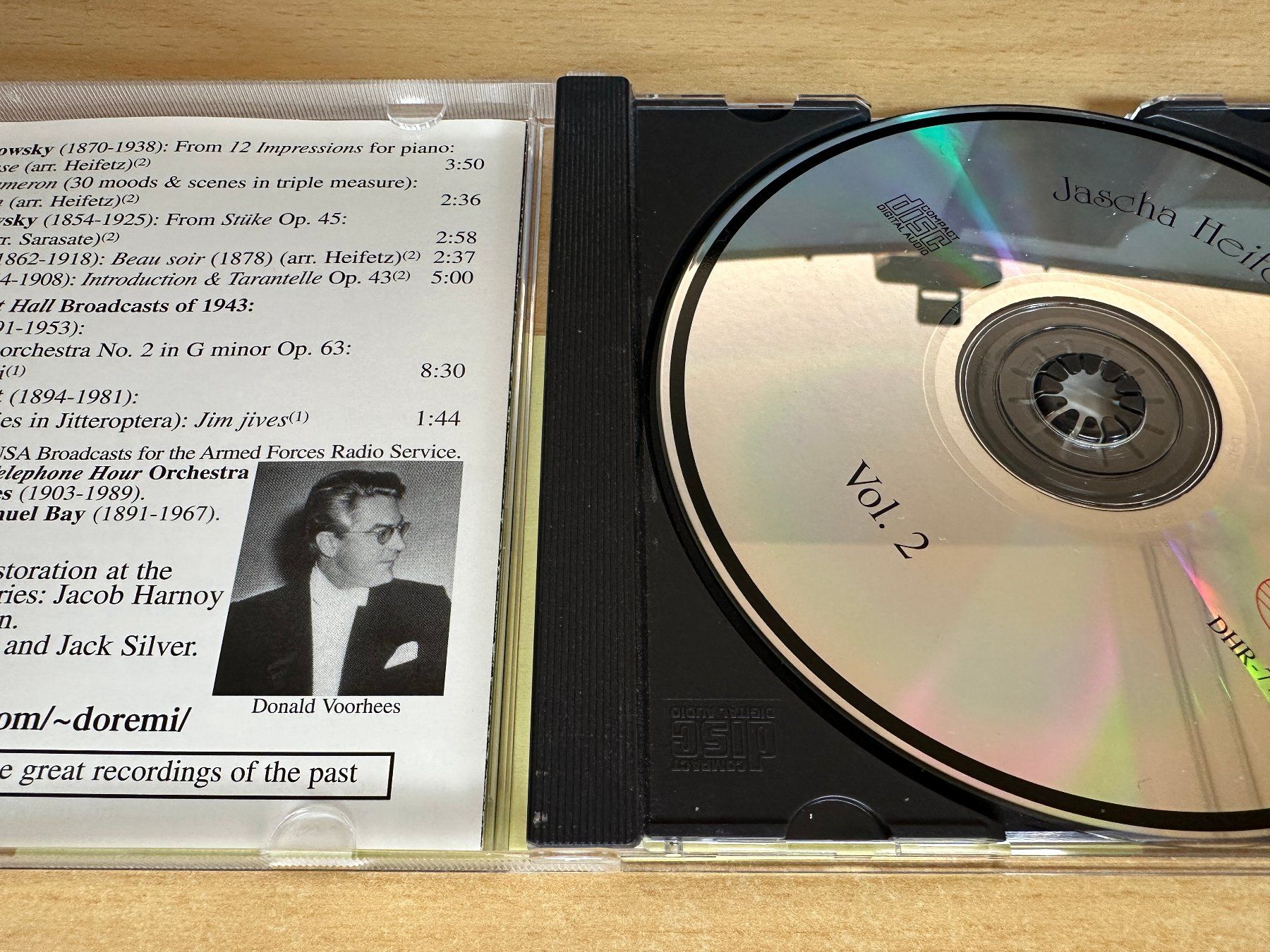 CD: P4 Heifetz – Collection Vol. 2 – Usato da Rikon im Tösstal venduto da Alpenmutz 2
