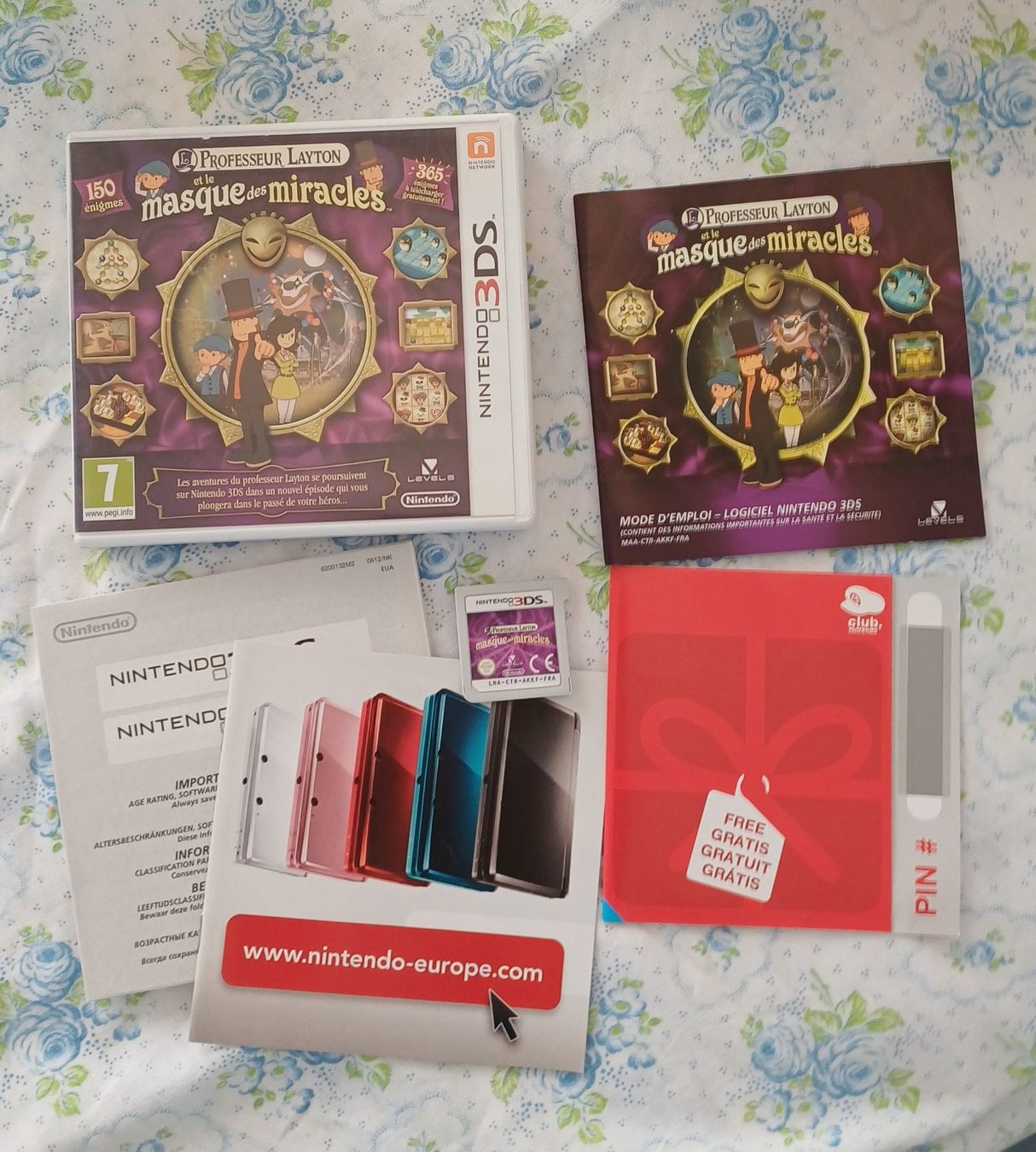 Giochi: PROFESSEUR LAYTON MASQUE DES MIRACLES NINTENDO 3DS 2DS – Nuovo (secondo la descrizione) da Villars-le-Terroir venduto da Hamtaro71