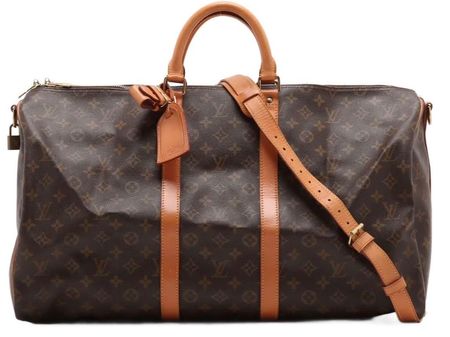 Louis Vuitton Keepall Bandouliere 55 Monogram Braun