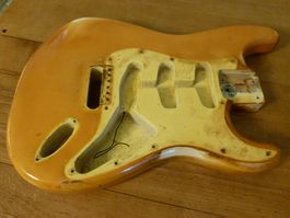 1974 FENDER STRATOCASTER BODY OLYMPIC WHITE