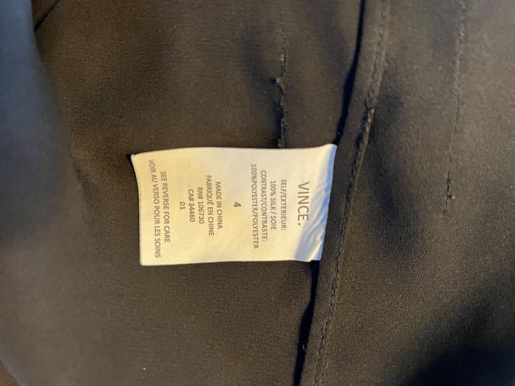 Vestiti: VINCE Seidenkleid – Usato da Zürich venduto da Danielan0 4