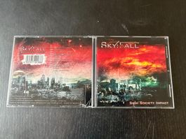SKYFALL - Sigh society impact CD Thrash Metal signiert