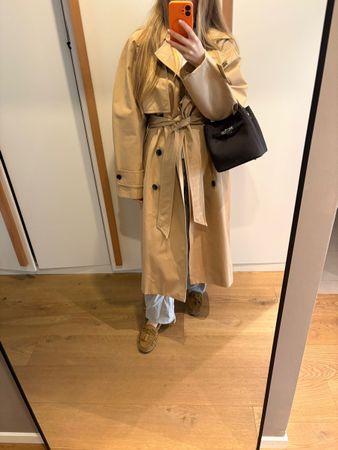 Mango selection trench coat