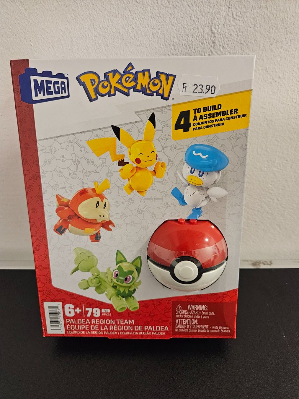 Pokémon Spielzeuge: Neu - Mega - Pokémon - Paldea Region Team – Neu und originalverpackt aus Dagmersellen von Jarsetz_Restposten