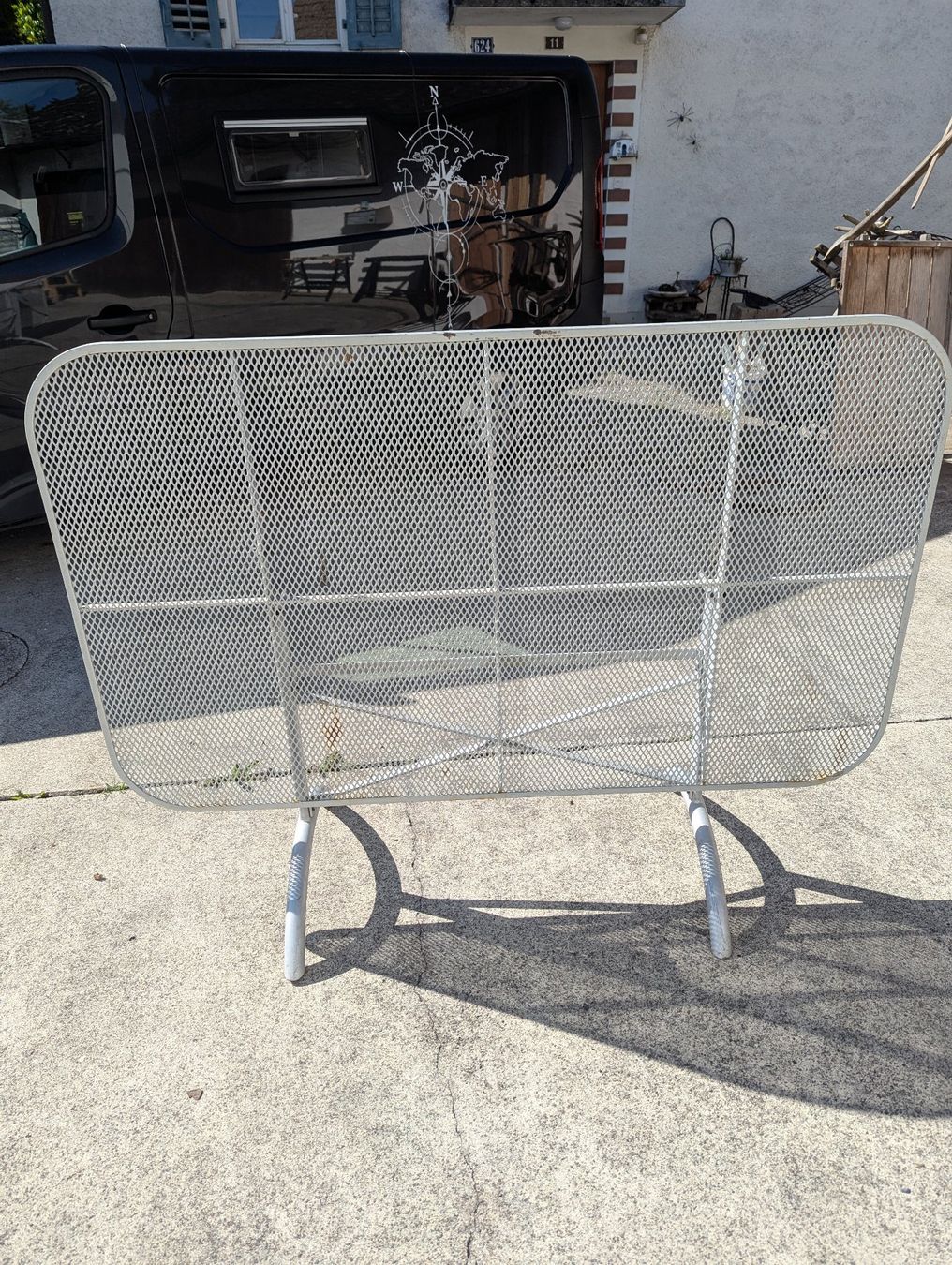 Tables: Metalltisch, Gartentisch, hochklappbar – D'occasion à Seon par APRD 4