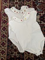 Body coton fille manches courtes
