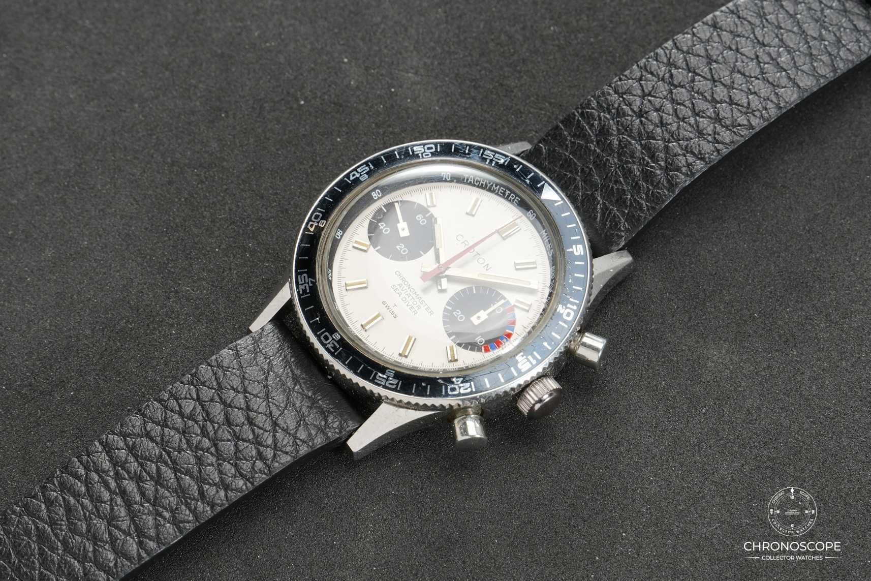 Uhren: Croton CASD Chronomaster Panda “Regatta”, ref. 105-525 – Gebraucht aus Luzern von ChronoScope6004 2