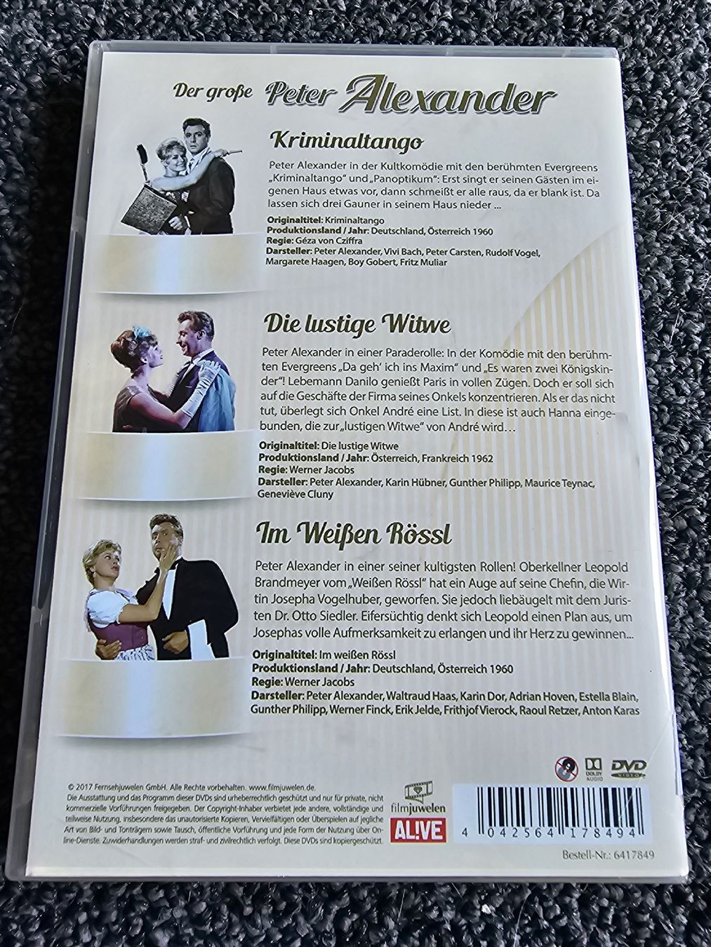 Alle DVDs: DVD Box Peter Alexander (21897) – Gebraucht aus Ruswil von jan_bxl5 1