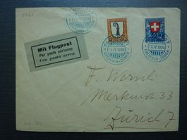 1923 Pro Juventute-Brief,  Fr. 16.50 / SBK Fr. 110.--