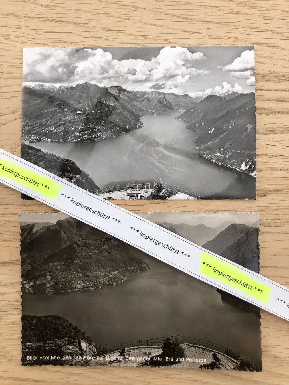 Cartoline postali: Lugano Lago Monte Bré – Nuovo (secondo la descrizione) da Hefenhofen venduto da Bierinder