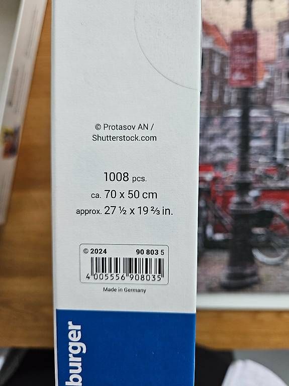 Ravensburger Puzzles: Ravensburger Puzzle - Amsterdam, 1000 Teile – Neu (gemäss Beschreibung) aus Rheineck von Freibach9424 1