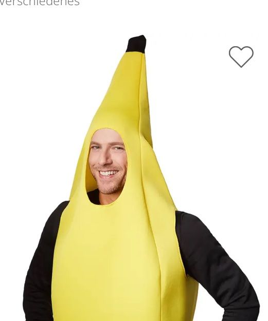 Costumi: Kostüm Banane L – Nuovo e nell'imballaggio originale da Aarwangen venduto da to-hirschi 1