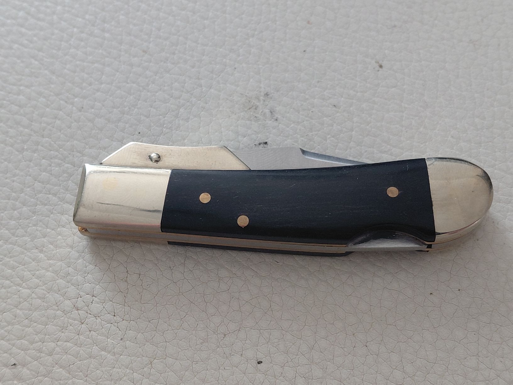 Accessori: Klappmesser Stainless KW-154, schwarz/silber, – Nuovo (secondo la descrizione) da Belp venduto da mar_76s8 4