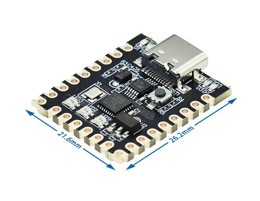 Arduino ATMEGA328 Nano V3.0 Super Mini mit USB-C Anschluss (Neu und ...