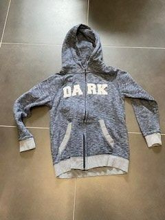 Jacken & Mäntel: Voegele Sweatjacke 146/152 grau/blau – Neu (gemäss Beschreibung) aus Gommiswald von Anika6