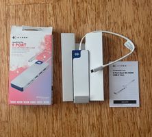 HyperDrive Flex 9 Port Dual 4K HDMI USB-C Hub – 9-in-1 – OVP