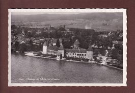 Château de ROLLE vu d'avion - 1943