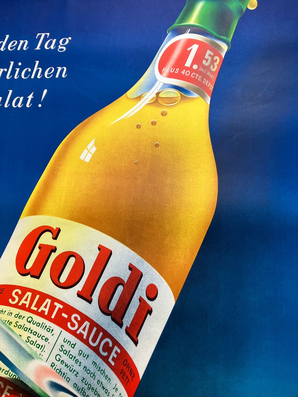 Foto & Immagini: Plakat Goldi Salatsauce Edi Hauri – Usato da Basel venduto da papageientulpe 2