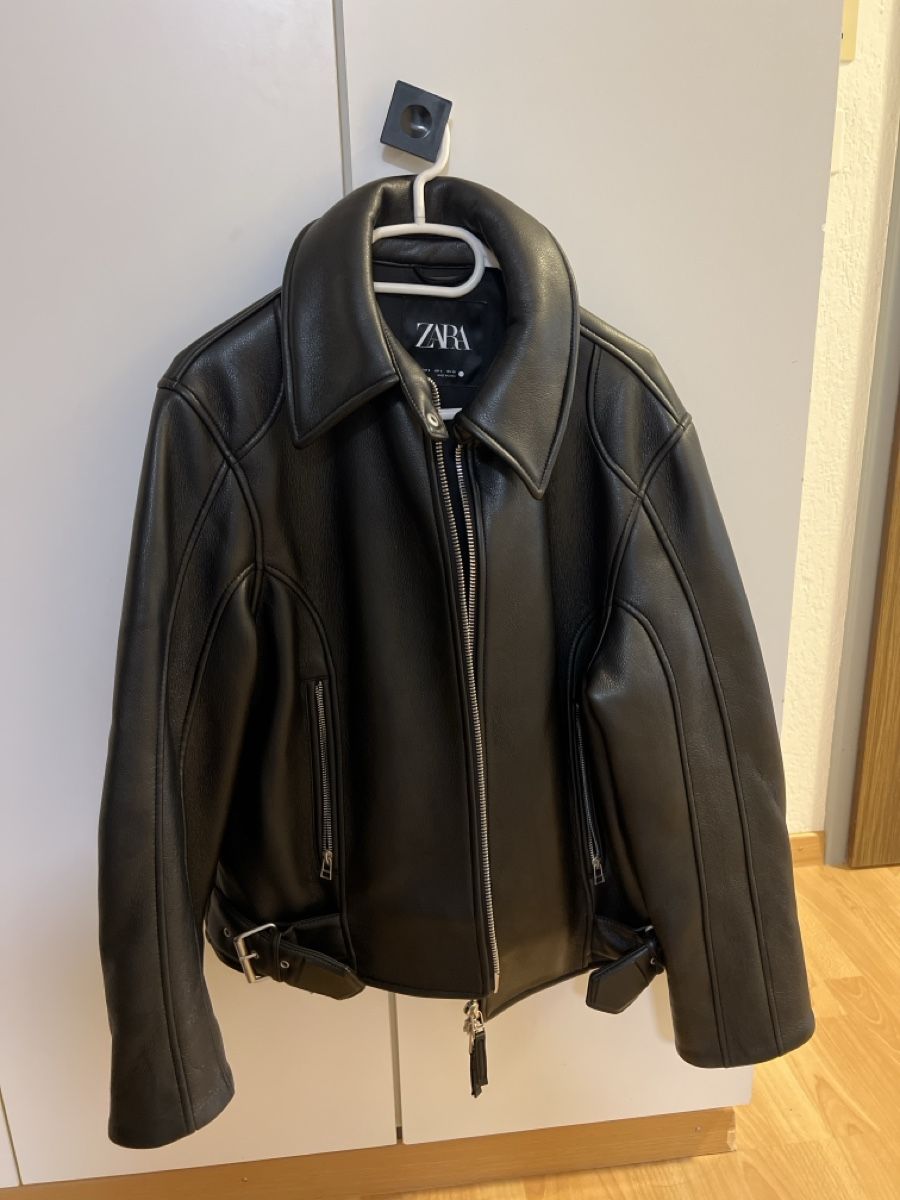 Vestes: ZARA Lederjacke schwarz – Neuf (Voir description) à Gams par kra_hj2k