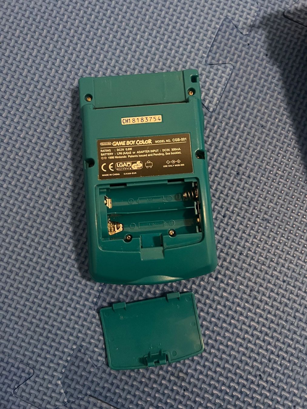 Nintendo Console: Game Boy Color türkis inkl. Hülle – Usato da Gossau SG venduto da schlitzerdemon 4