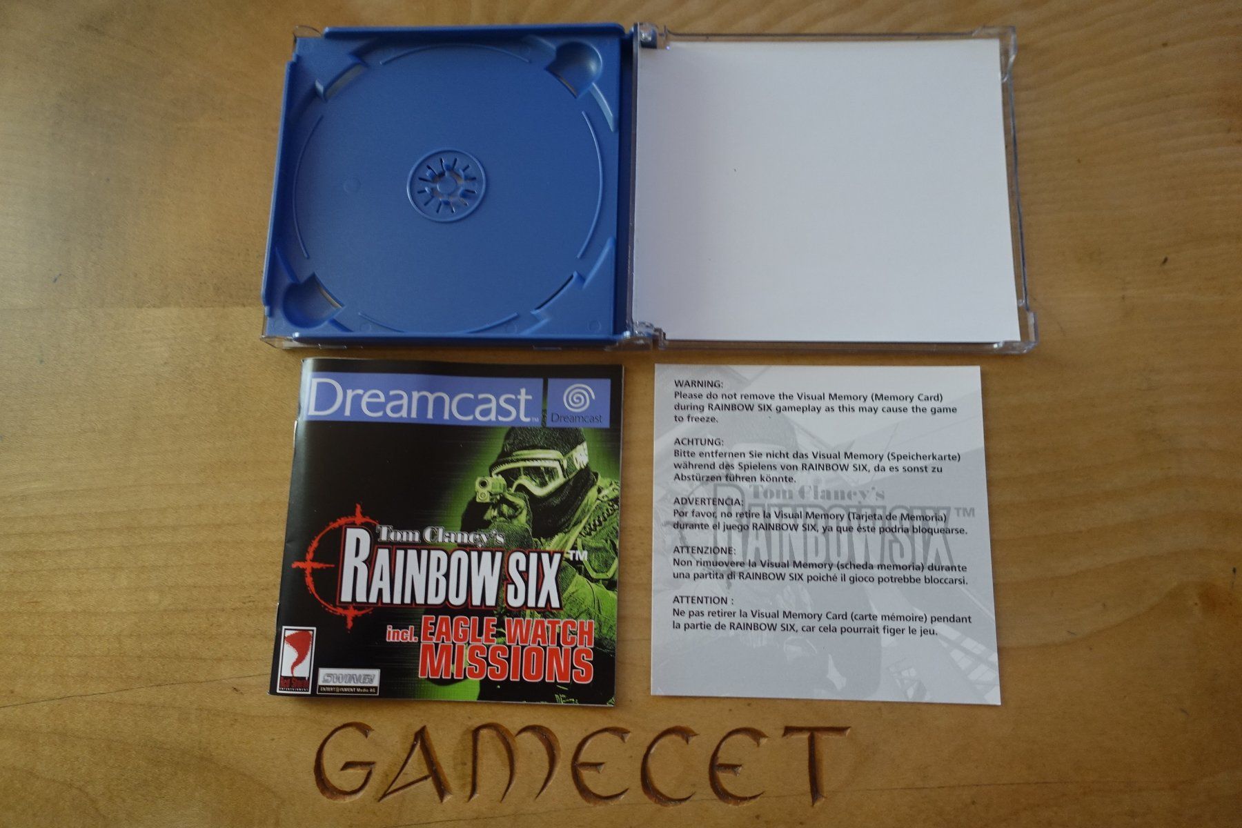 Sega Giochi: Tom Clancy's Rainbow Six – Usato da Steinach venduto da Gamecet 5