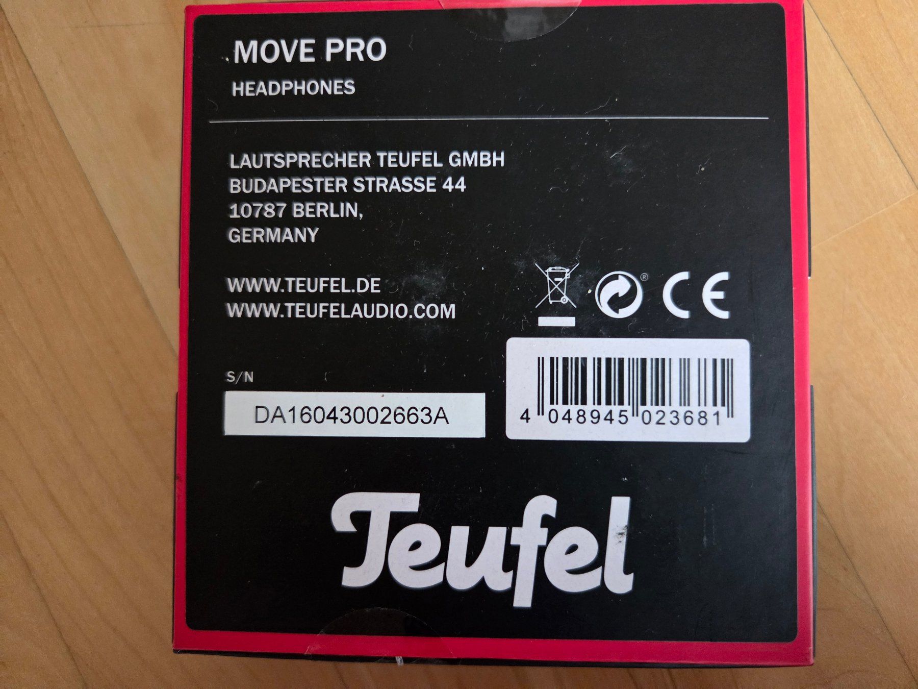 Teufel Kopfhörer: Teufel Kofhörer, neu – Neu und originalverpackt aus Landquart von MariaMagna 2