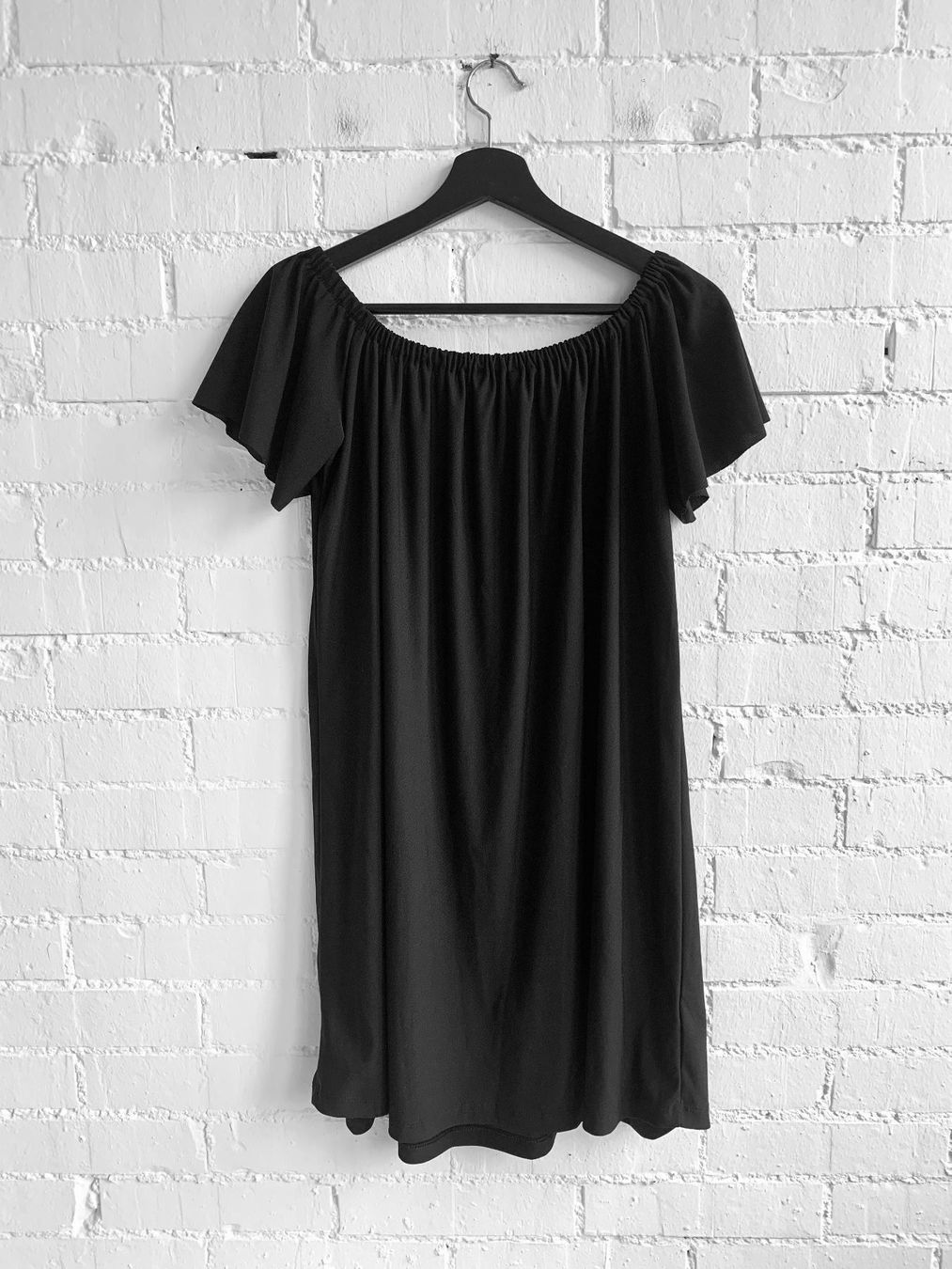 Vestiti: Schwarzes Off Shoulder Kleid – Usato da Bern venduto da Fraeuleinhonig 3