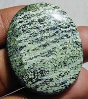 Cabochon L-6928 – Grüner Schweizer Opal 32X24X5mm 31.25 Kara
